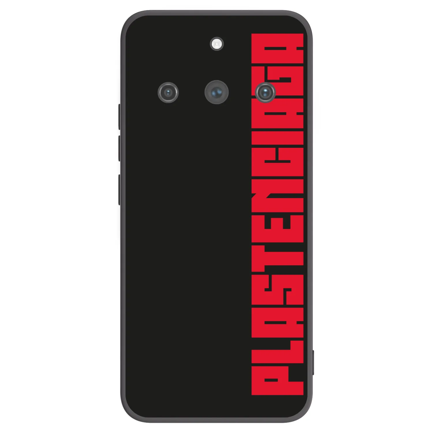 Picasee silikonowe czarne etui na Realme 11 Pro+ - Plastenciaga