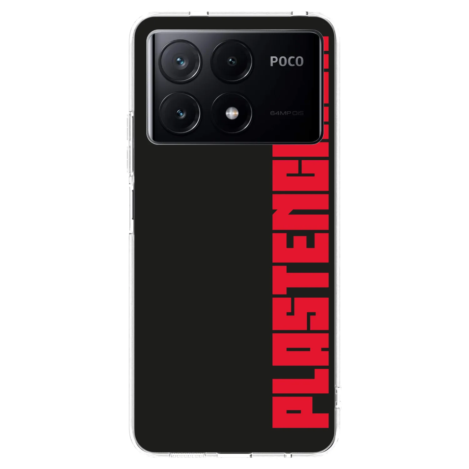 Picasee silikonowe przeźroczyste etui na Xiaomi Poco X6 Pro - Plastenciaga