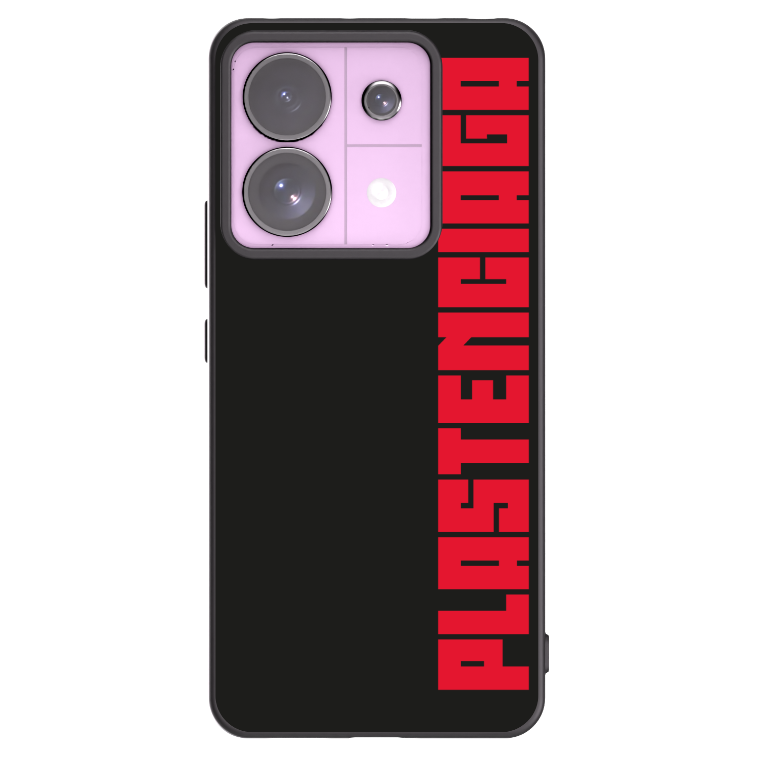 Picasee silikonowe czarne etui na Xiaomi Redmi Note 13 Pro 5G - Plastenciaga