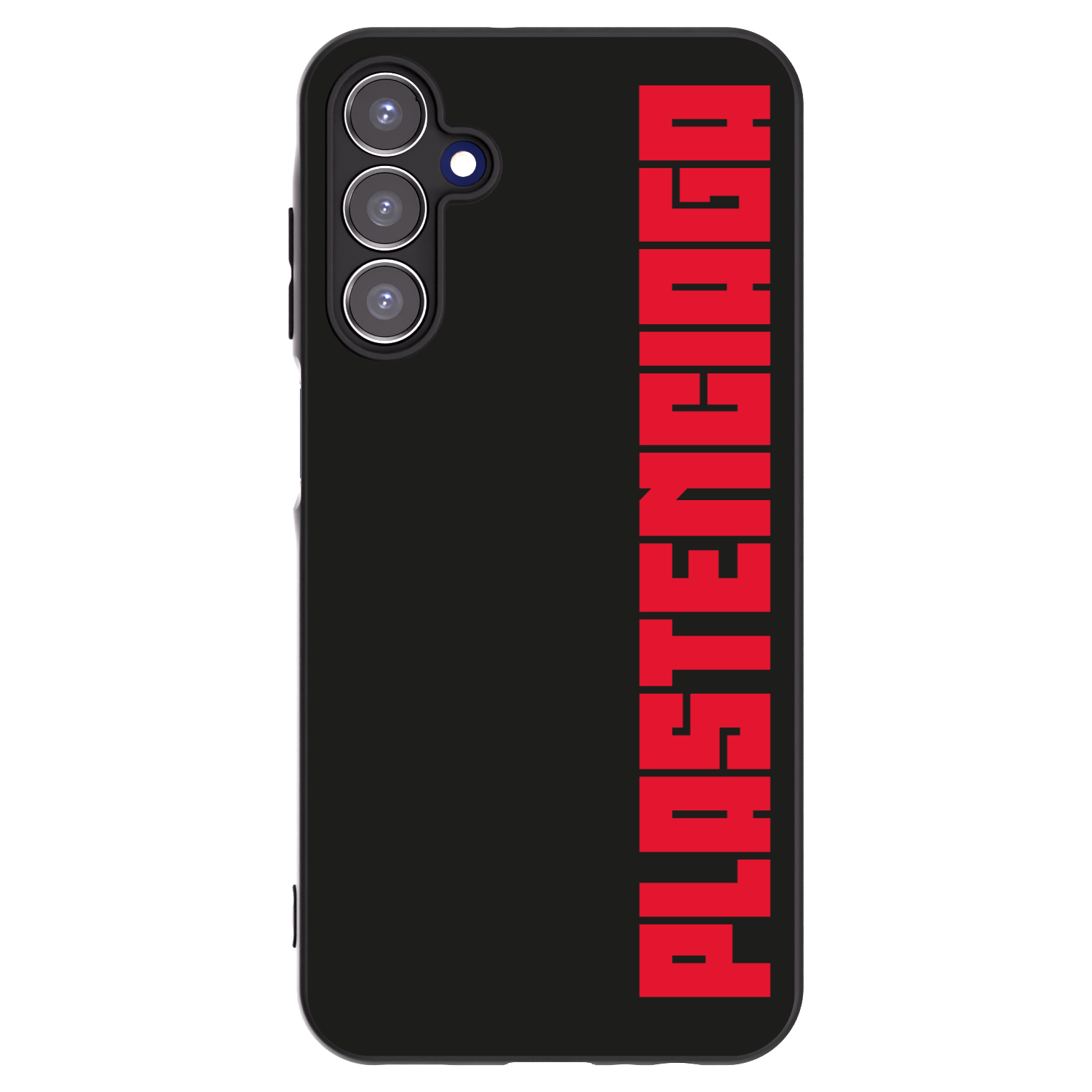Picasee silikonowe czarne etui na Samsung Galaxy A15 A155F 4G - Plastenciaga