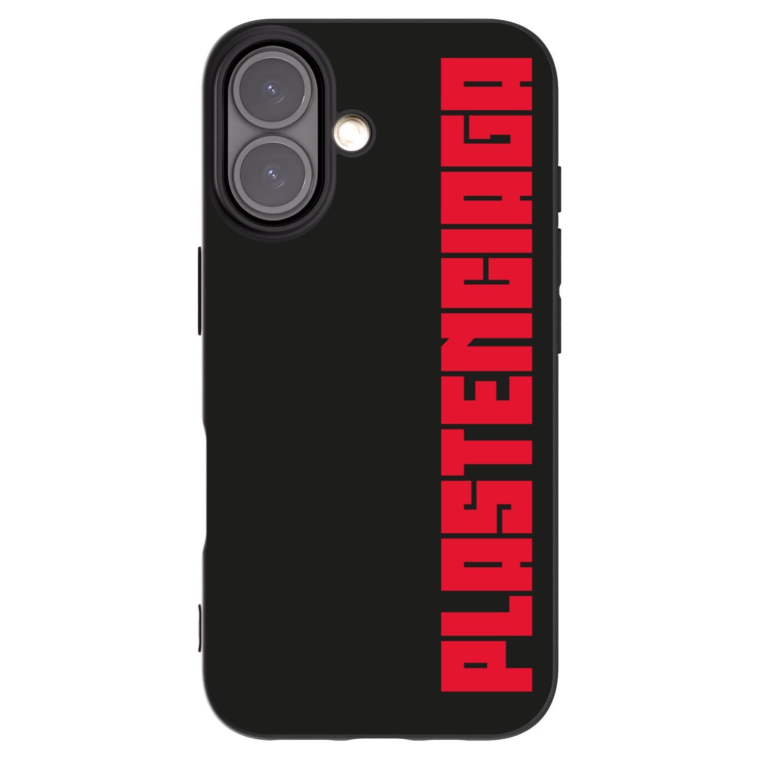 Picasee silikonowe czarne etui na Apple iPhone 16 - Plastenciaga