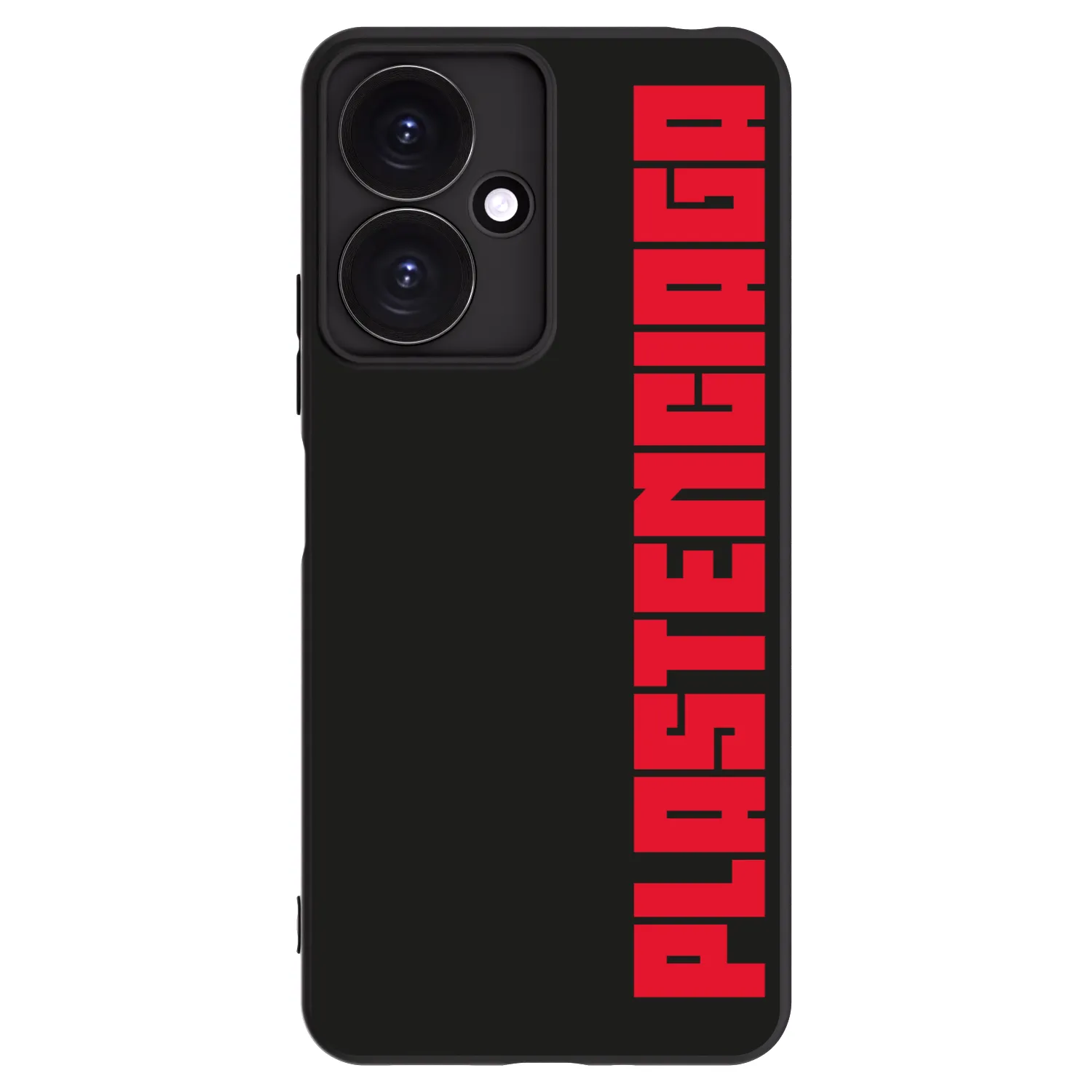Picasee silikonowe czarne etui na Xiaomi Redmi 13C 5G - Plastenciaga