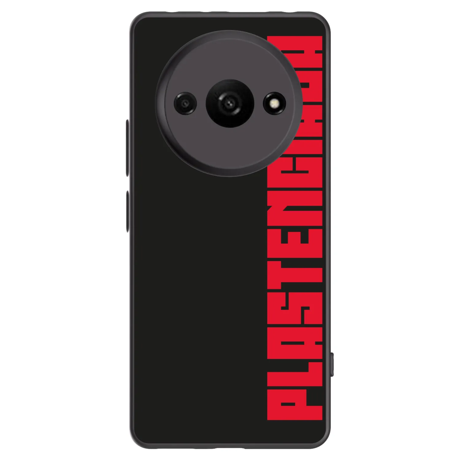 Picasee silikonowe czarne etui na Xiaomi Redmi A3 - Plastenciaga