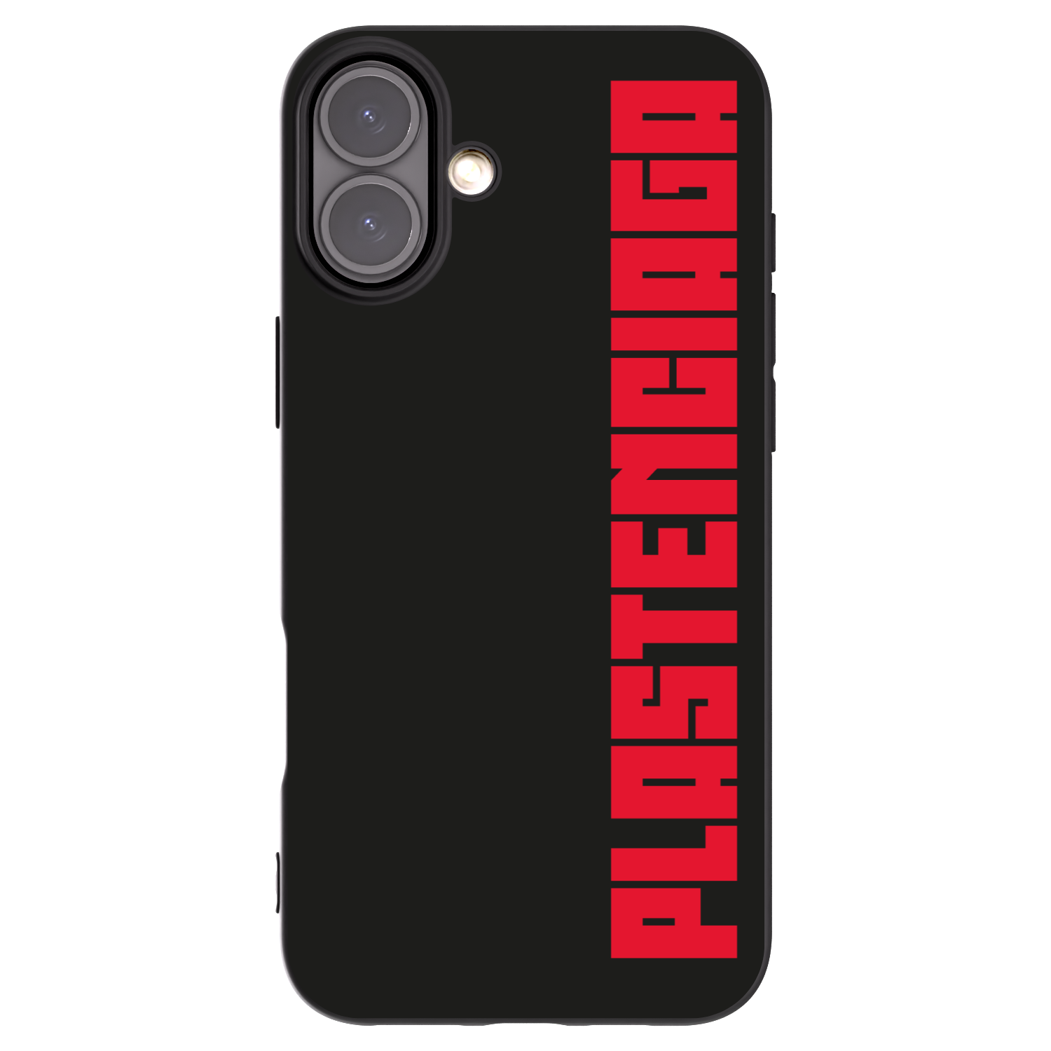 Picasee silikonowe czarne etui na Apple iPhone 16 Plus - Plastenciaga