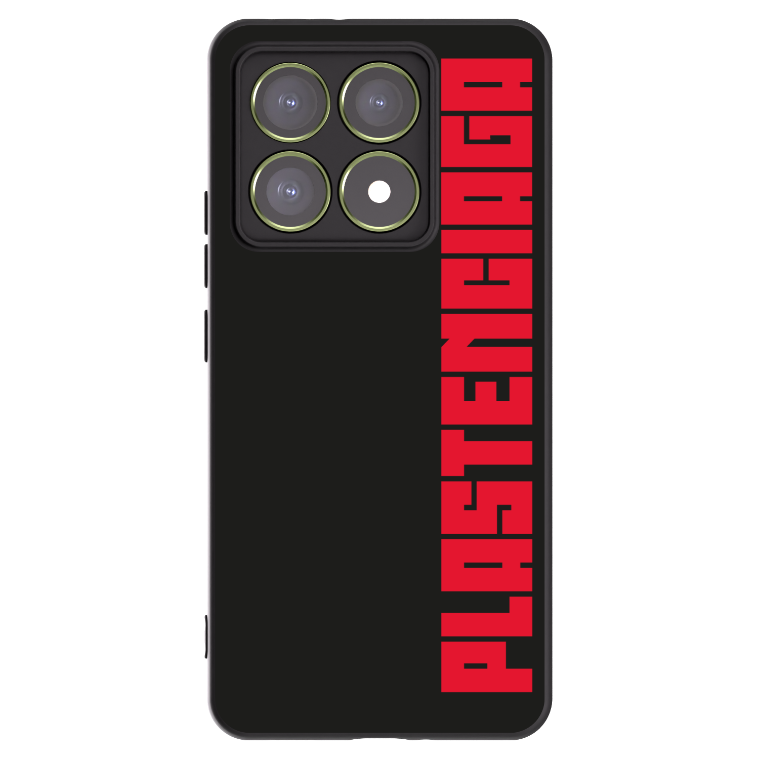 Picasee silikonowe czarne etui na Xiaomi 14T - Plastenciaga