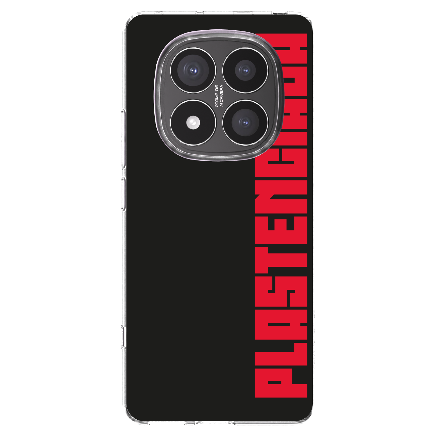 Picasee silikonowe przeźroczyste etui na Xiaomi Redmi Note 14 Pro+ 5G - Plastenciaga
