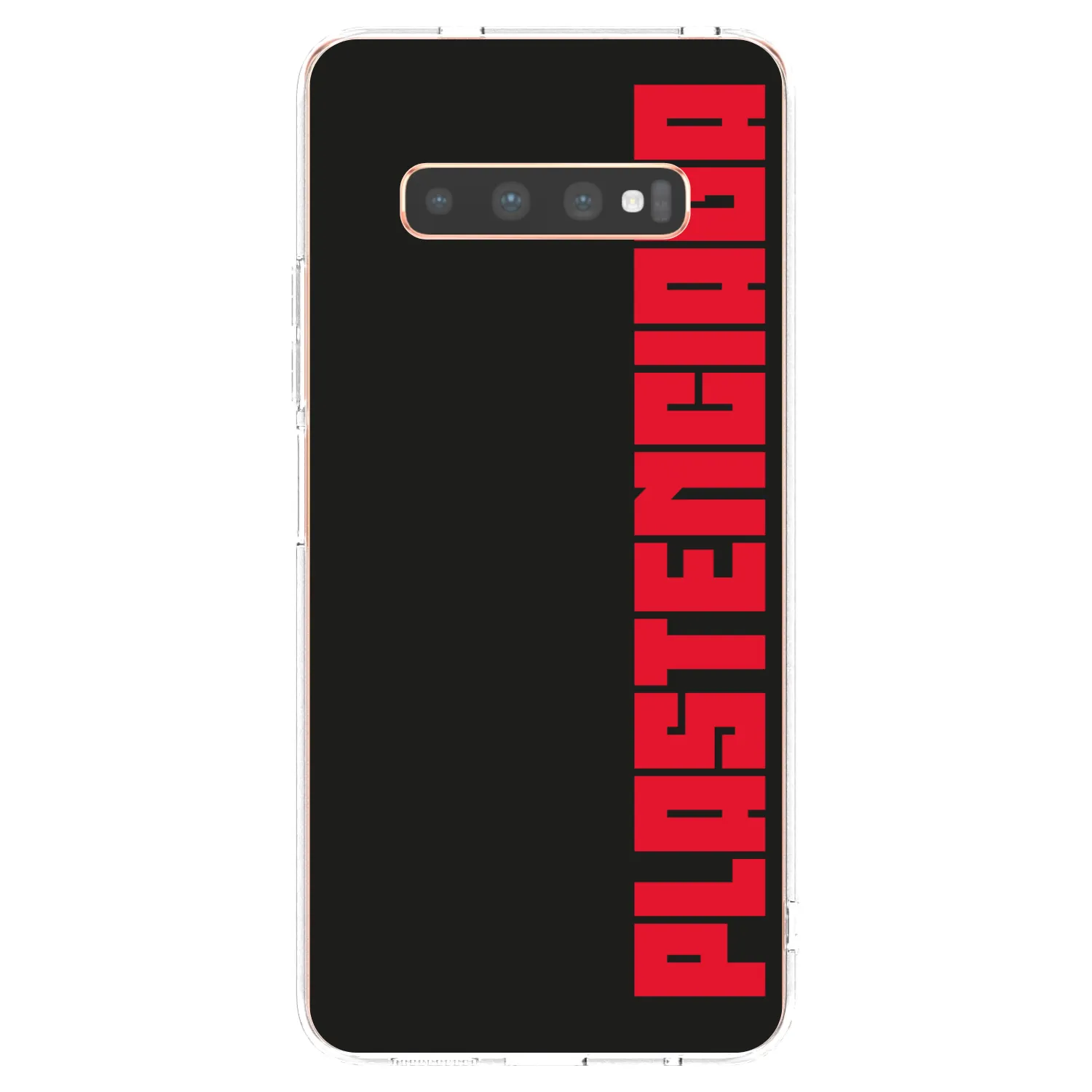 Picasee silikonowe przeźroczyste etui na Samsung Galaxy S10 Plus G975 - Plastenciaga
