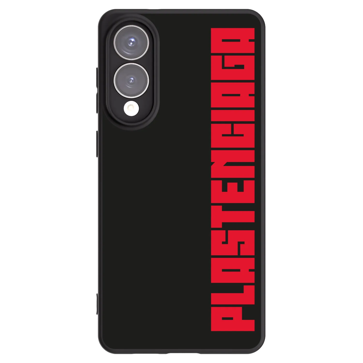 Picasee silikonowe czarne etui na Samsung Galaxy S25 Edge 5G - Plastenciaga
