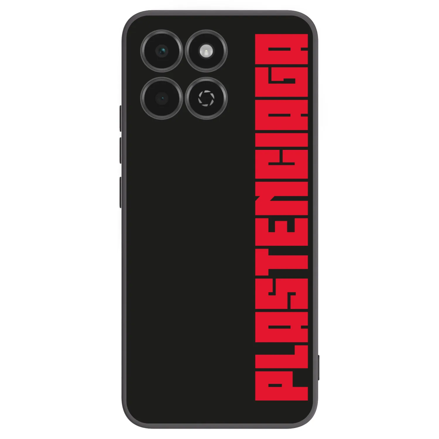 Picasee silikonowe czarne etui na Honor 200 Smart 5G - Plastenciaga