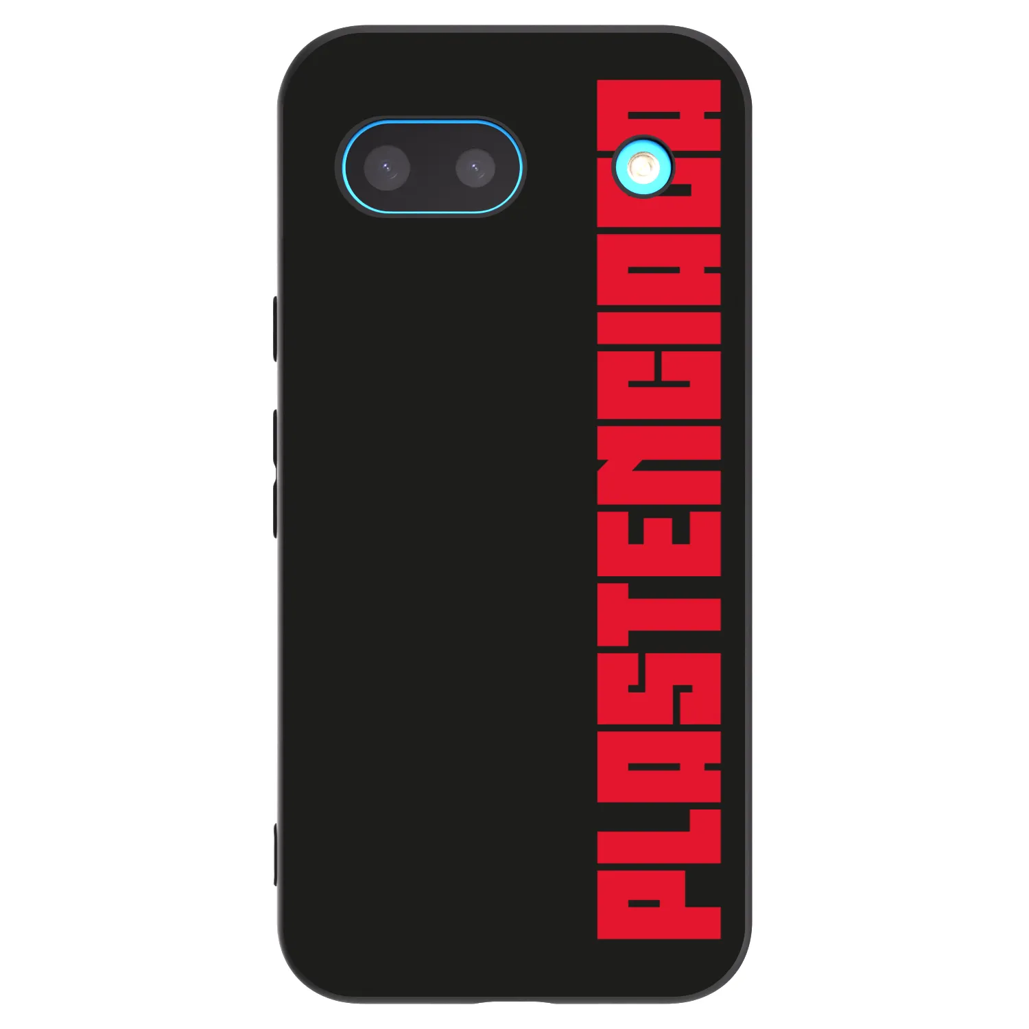 Picasee silikonowe czarne etui na Google Pixel 8a - Plastenciaga