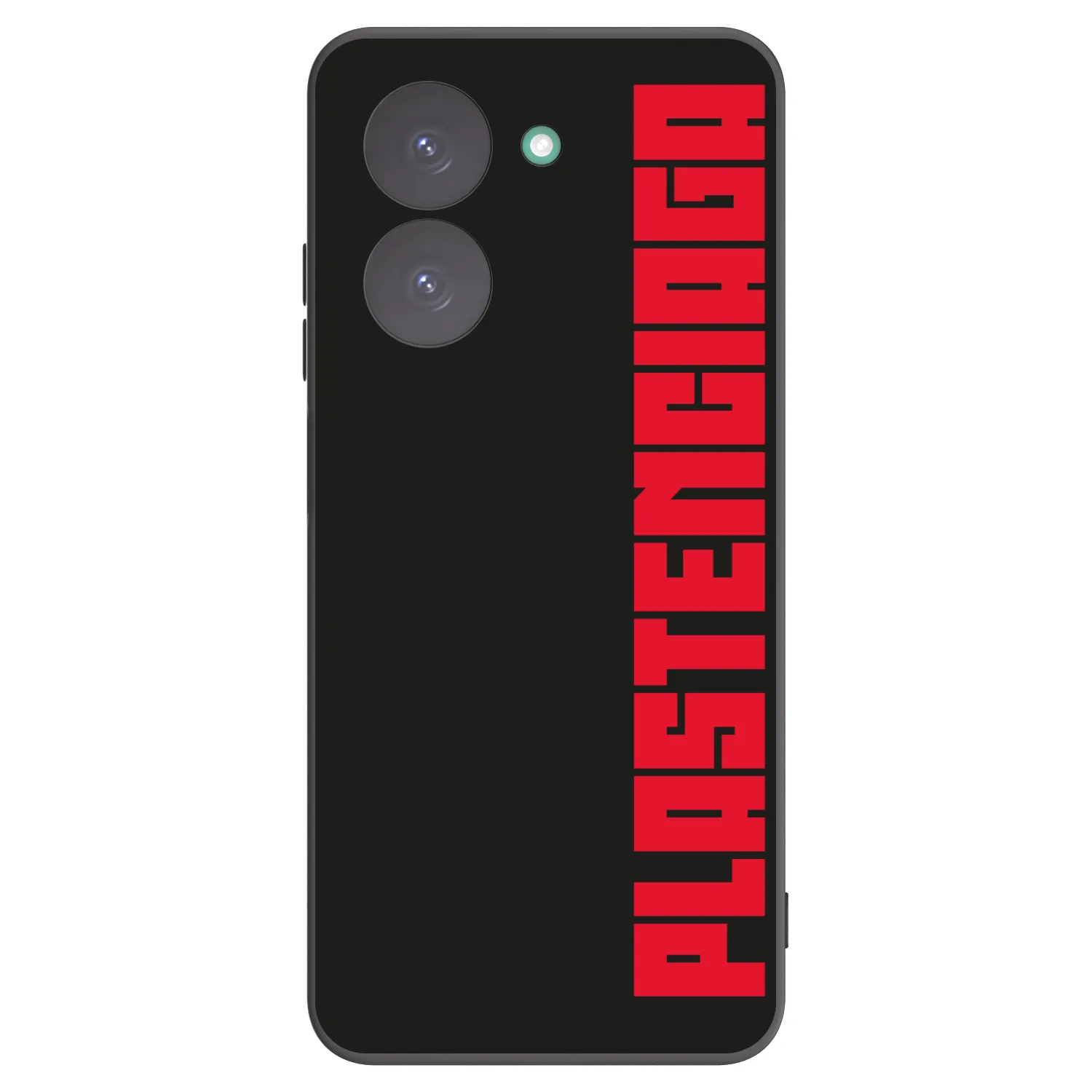 Picasee silikonowe czarne etui na Xiaomi Redmi A5 - Plastenciaga