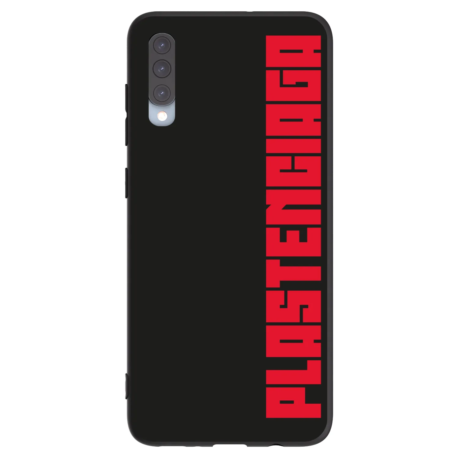 Picasee silikonowe czarne etui na Samsung Galaxy A70 A705F - Plastenciaga