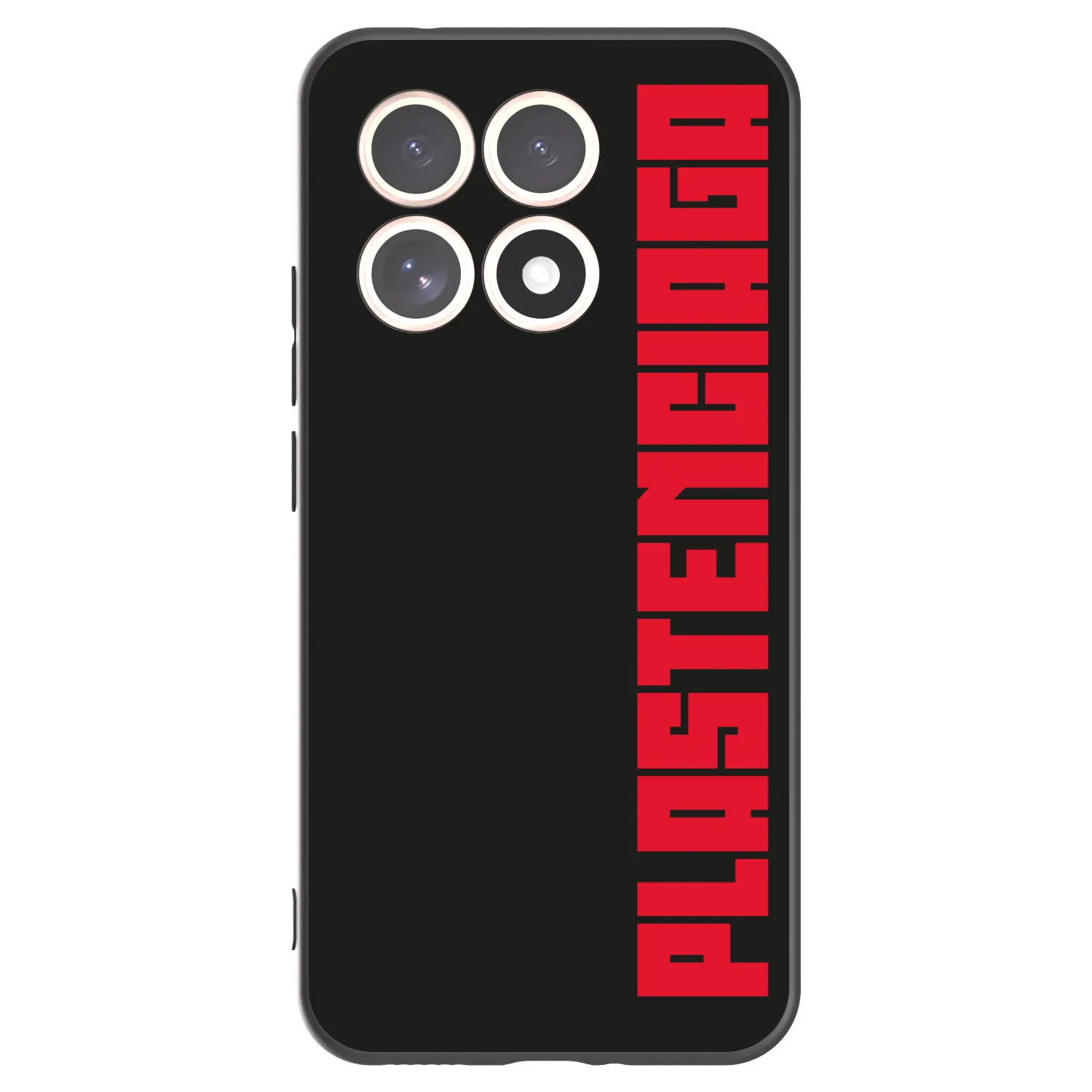 Picasee silikonowe czarne etui na Xiaomi 15T - Plastenciaga