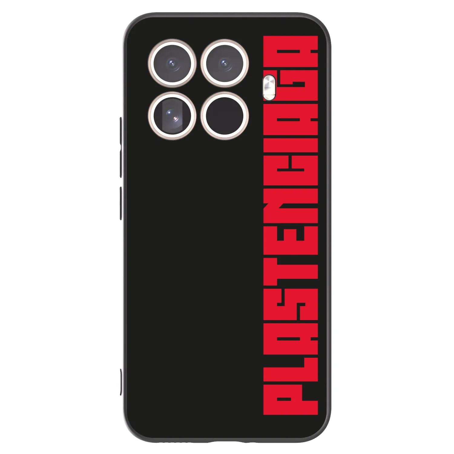Picasee silikonowe czarne etui na Xiaomi 15T Pro - Plastenciaga