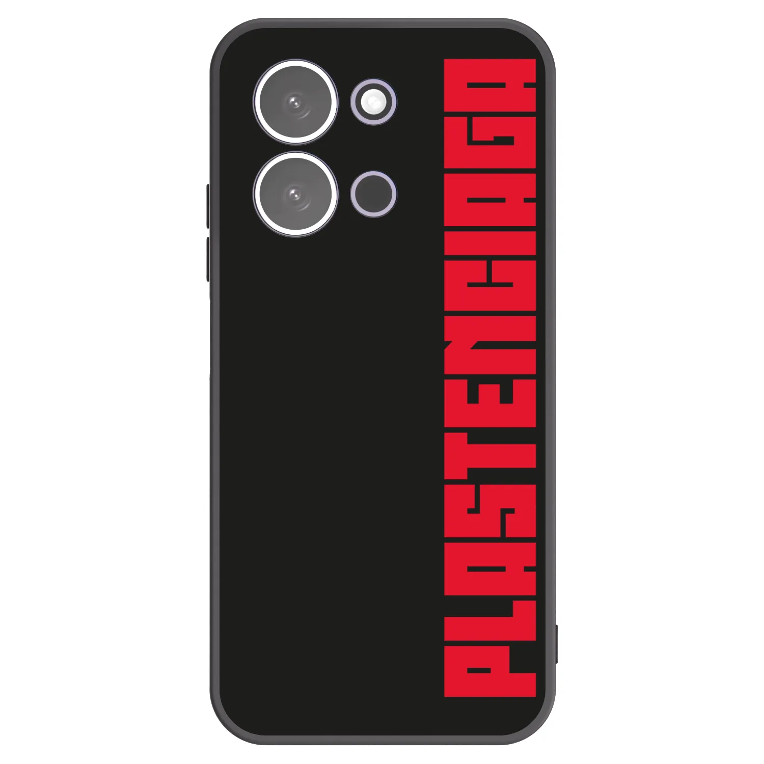 Picasee silikonowe czarne etui na Xiaomi Redmi 15C 5G - Plastenciaga