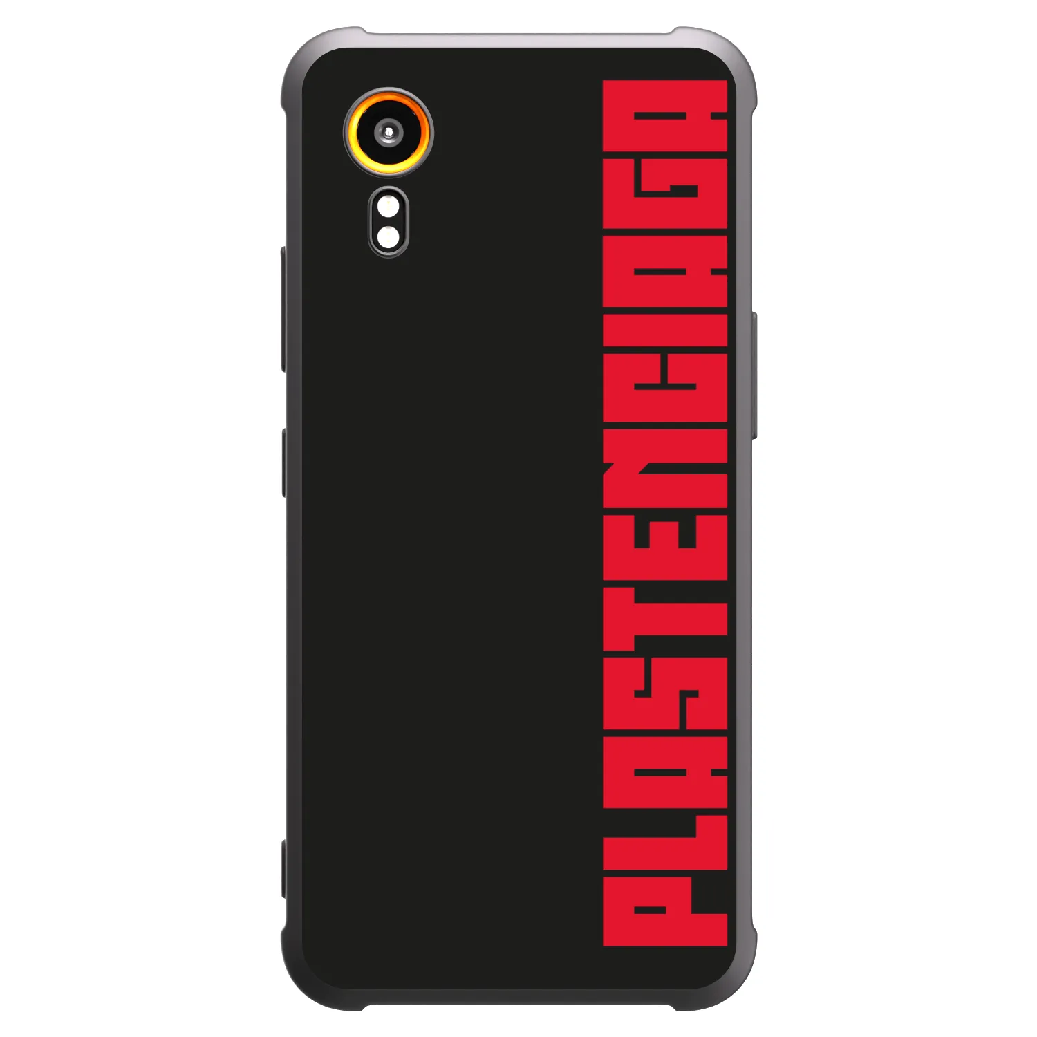 Picasee silikonowe czarne etui na Samsung Galaxy Xcover 7 - Plastenciaga