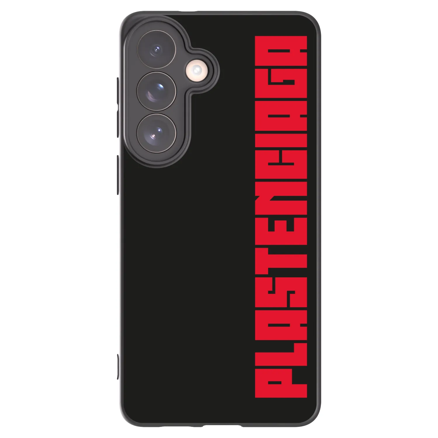 Picasee silikonowe czarne etui na Samsung Galaxy S26+ - Plastenciaga