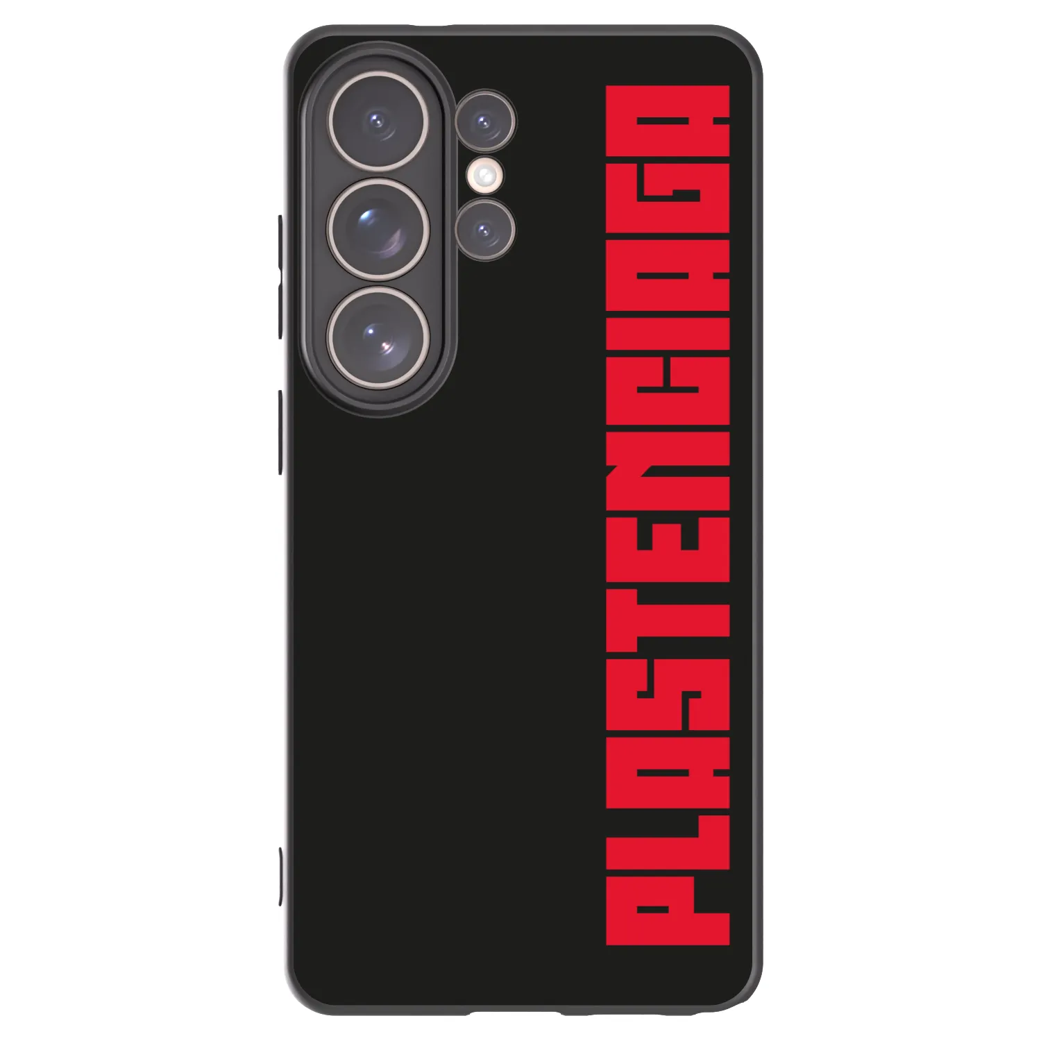 Picasee silikonowe czarne etui na Samsung Galaxy S26 Ultra - Plastenciaga