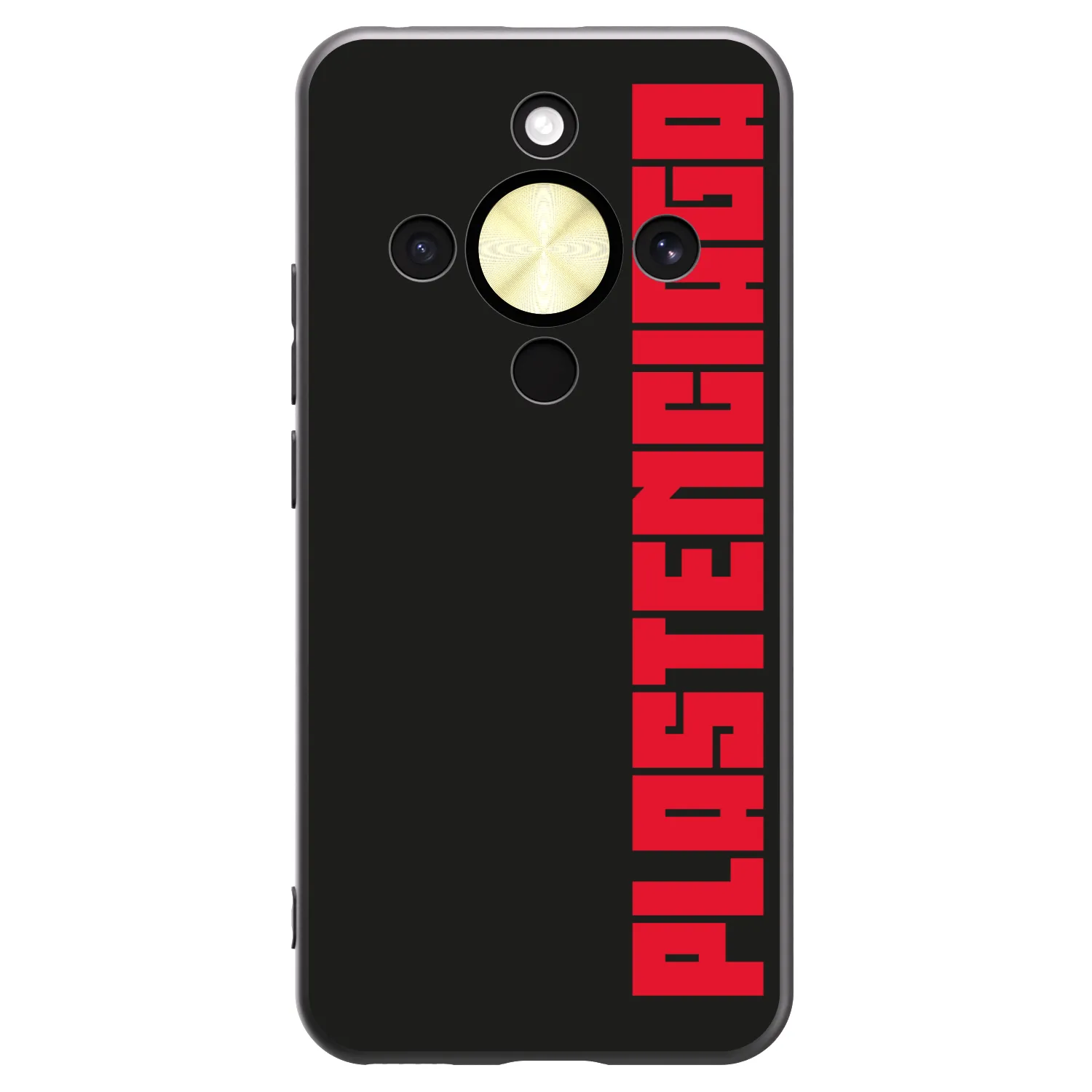 Picasee silikonowe czarne etui na Honor Magic8 Lite 5G - Plastenciaga