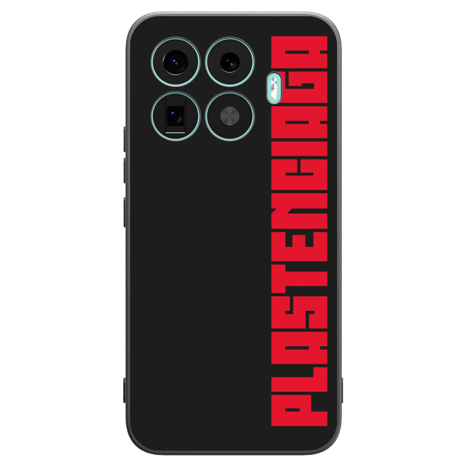 Picasee silikonowe czarne etui na Xiaomi 17T Pro - Plastenciaga