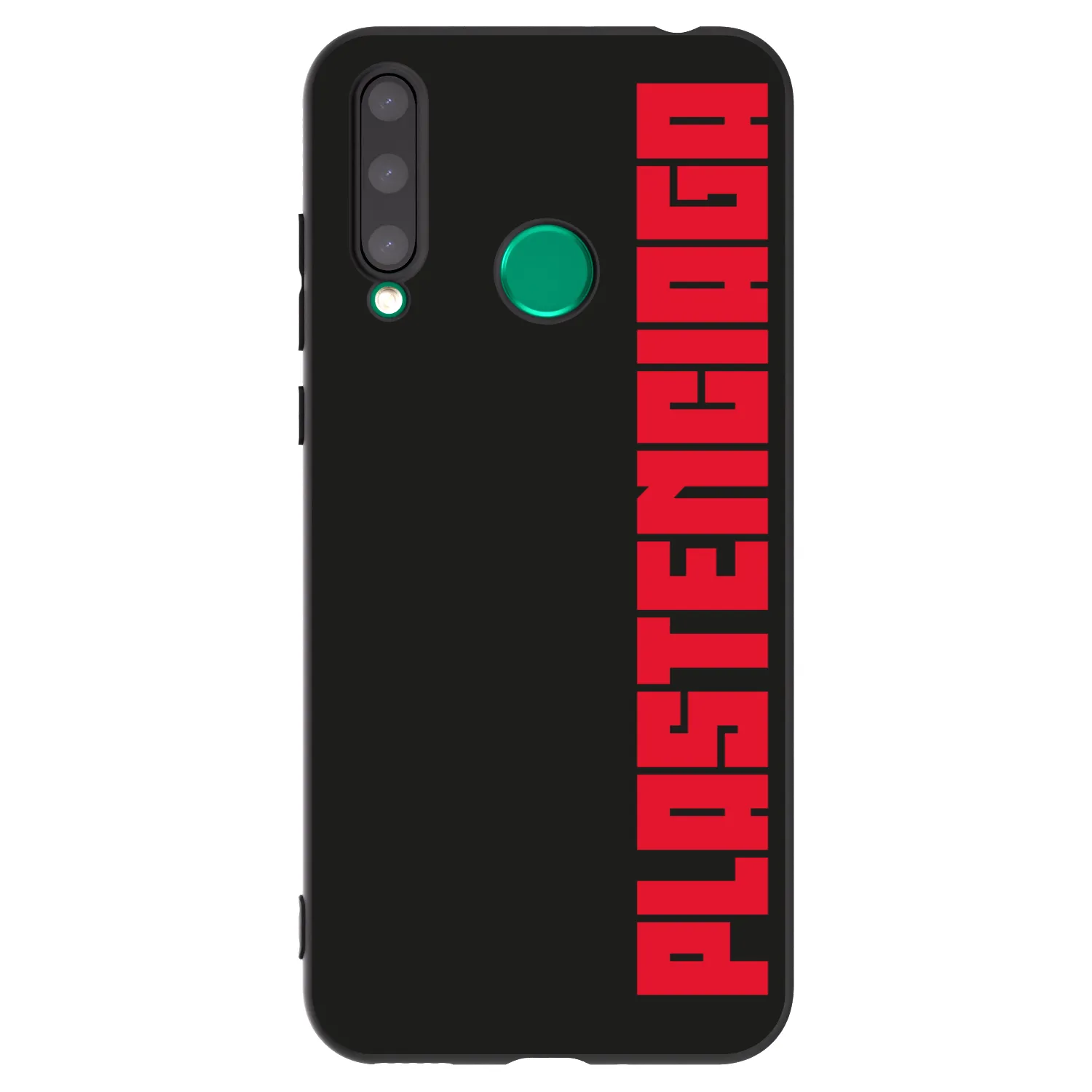 Picasee silikonowe czarne etui na Honor 20 Lite - Plastenciaga