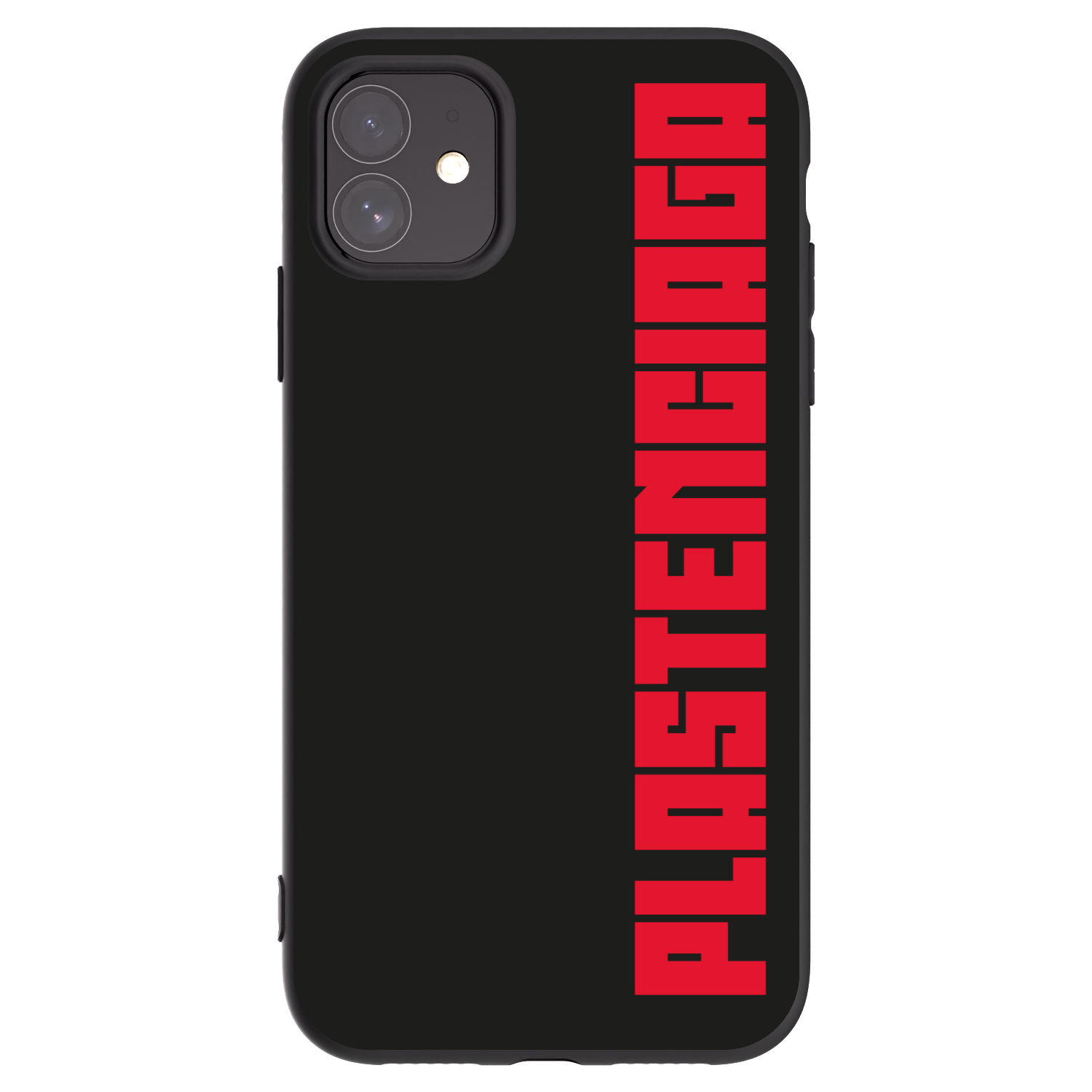 Picasee silikonowe czarne etui na Apple iPhone 11 - Plastenciaga