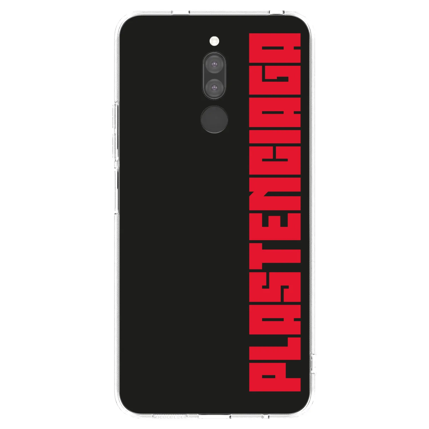 Picasee silikonowe przeźroczyste etui na Xiaomi Redmi 8 - Plastenciaga