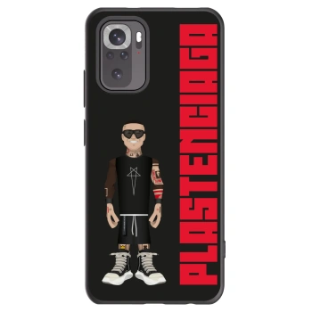 Picasee silikonowe czarne etui na Xiaomi Redmi Note 10 - Tomáš Rajchl
