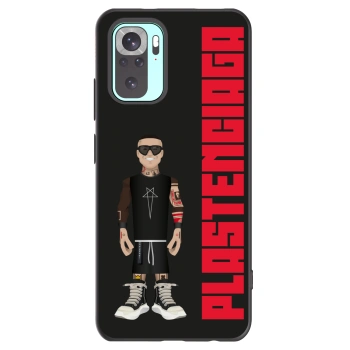 Picasee silikonowe czarne etui na Xiaomi Redmi Note 10 Pro - Tomáš Rajchl