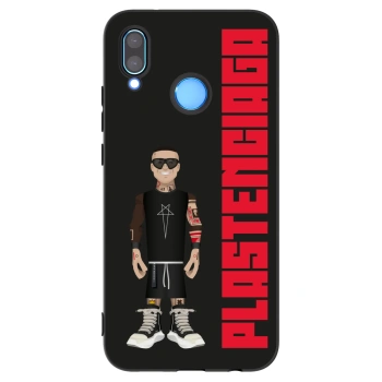 Picasee silikonowe czarne etui na Huawei P20 Lite - Tomáš Rajchl