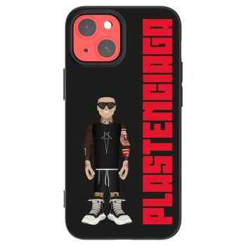 Picasee silikonowe czarne etui na Apple iPhone 13 mini - Tomáš Rajchl