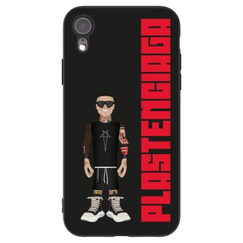 Picasee silikonowe czarne etui na Apple iPhone XR - Tomáš Rajchl