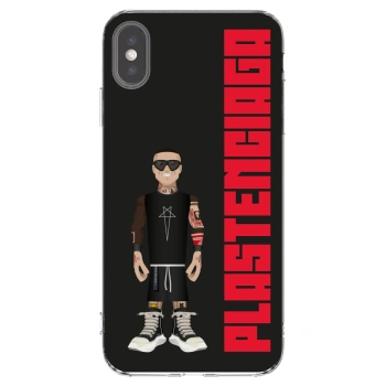 Picasee silikonowe przeźroczyste etui na Apple iPhone XS Max - Tomáš Rajchl