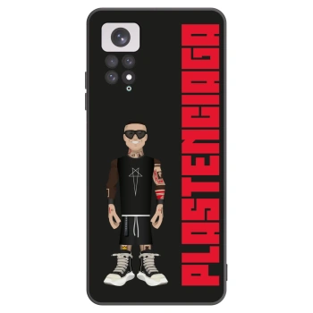 Picasee silikonowe czarne etui na Xiaomi Redmi Note 11 - Tomáš Rajchl