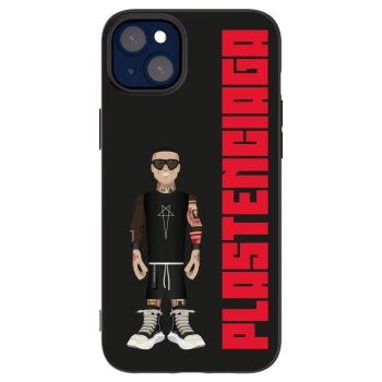 Picasee silikonowe czarne etui na Apple iPhone 14 Plus - Tomáš Rajchl