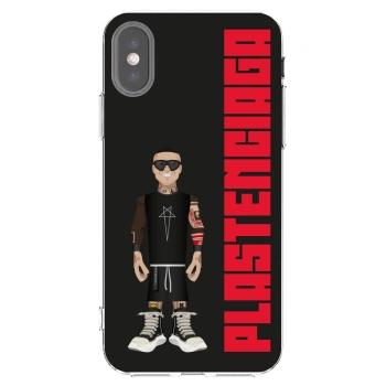 Picasee silikonowe przeźroczyste etui na Apple iPhone X/XS - Tomáš Rajchl