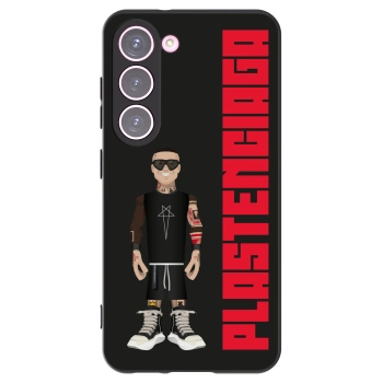 Picasee silikonowe czarne etui na Samsung Galaxy S23 5G - Tomáš Rajchl