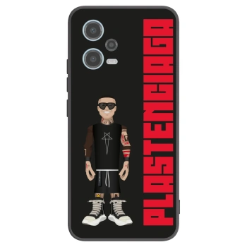 Picasee silikonowe czarne etui na Xiaomi Redmi Note 12 5G - Tomáš Rajchl