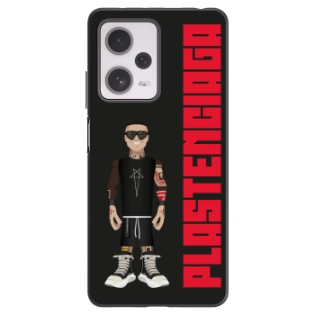 Picasee silikonowe czarne etui na Xiaomi Redmi Note 12 Pro+ 5G - Tomáš Rajchl