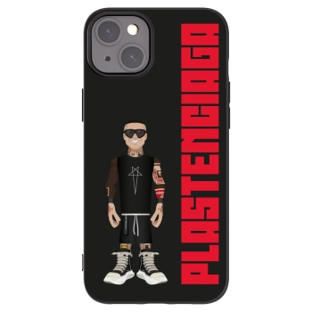 Picasee silikonowe czarne etui na Apple iPhone 15 Plus - Tomáš Rajchl