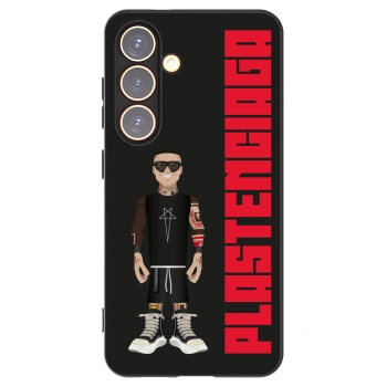 Picasee silikonowe czarne etui na Samsung Galaxy S24 S921B 5G - Tomáš Rajchl