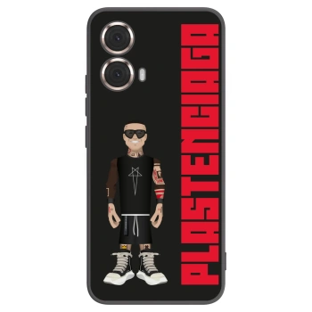 Picasee silikonowe czarne etui na Motorola Moto G85 - Tomáš Rajchl