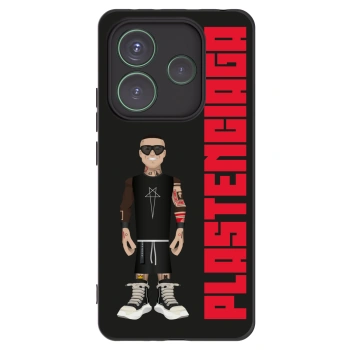 Picasee silikonowe czarne etui na Xiaomi Redmi Note 14 5G - Tomáš Rajchl