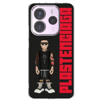 Picasee silikonowe przeźroczyste etui na Xiaomi Redmi Note 14 5G - Tomáš Rajchl
