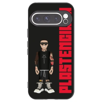 Picasee silikonowe czarne etui na Google Pixel 9 Pro - Tomáš Rajchl