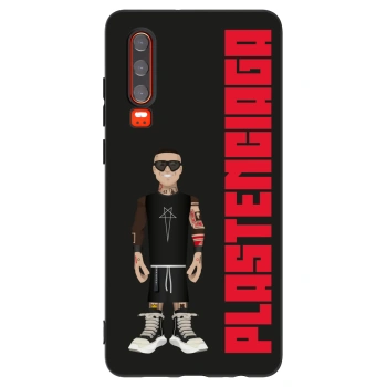 Picasee silikonowe czarne etui na Huawei P30 - Tomáš Rajchl