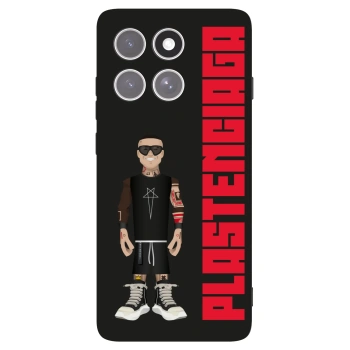 Picasee silikonowe czarne etui na Motorola Edge 60 Pro - Tomáš Rajchl