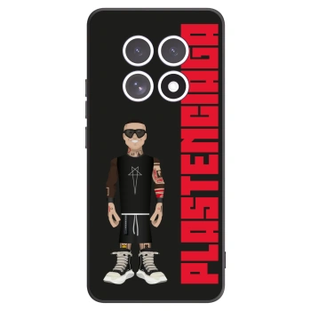 Picasee silikonowe czarne etui na Xiaomi Redmi Note 15 4G - Tomáš Rajchl