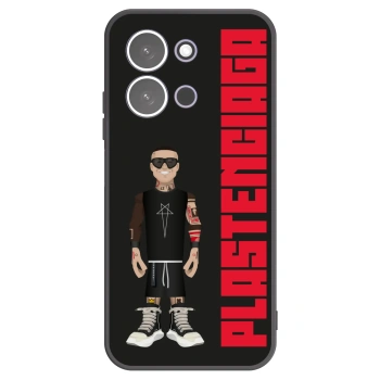 Picasee silikonowe czarne etui na Xiaomi Redmi 15C 5G - Tomáš Rajchl