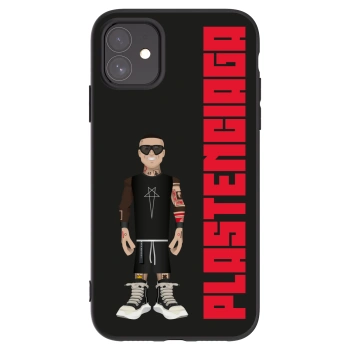 Picasee silikonowe czarne etui na Apple iPhone 11 - Tomáš Rajchl